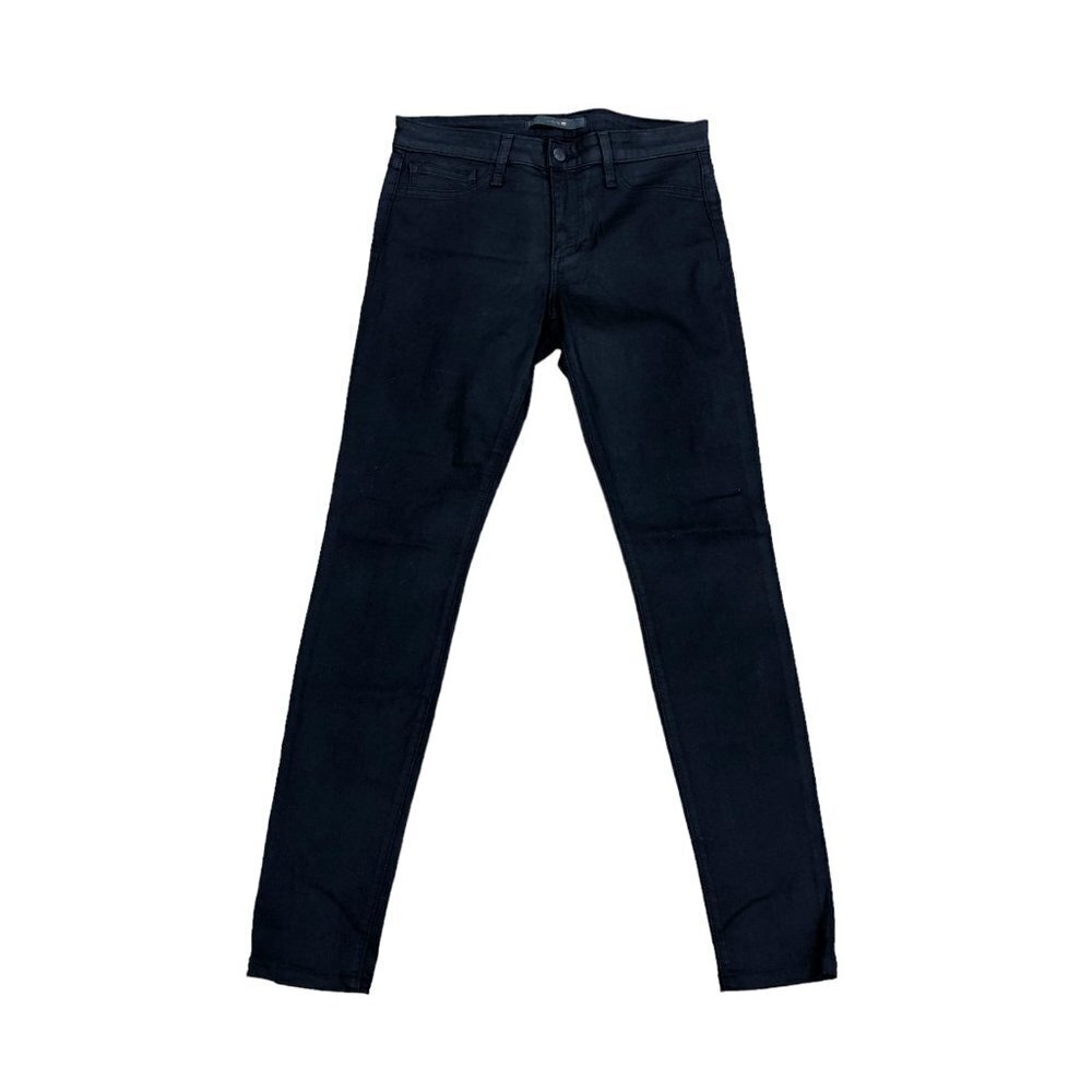 JOE'S JEANS The Skinny Denim Jeans Women's 28 Black Pants W 15.5" Inseam: 29.5" 